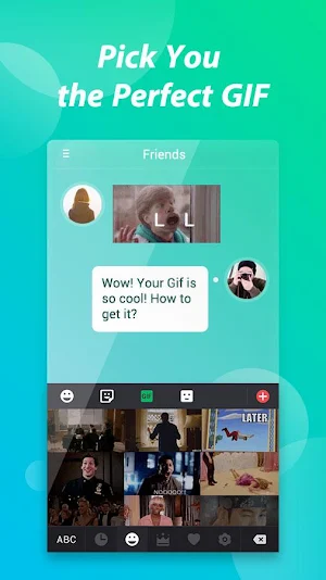 GO Keyboard Pro - Emoji, GIF, Cute, Swipe Faster Screenshot 2