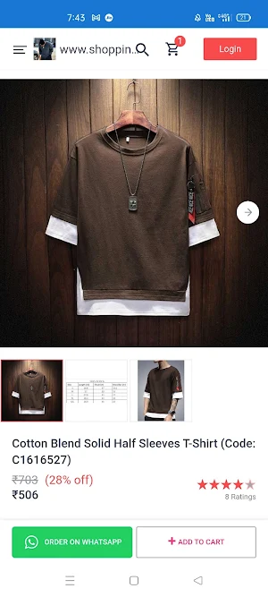 Shopping app mobile accessorie Screenshot 2