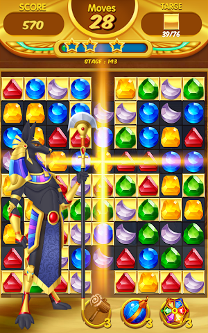 Diamond Clash Pharaoh & Cleopatra Screenshot 2