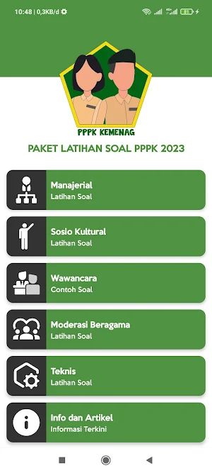 Soal PPPK Kemenag 2023 Screenshot 1