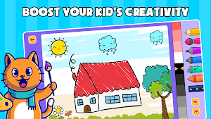 Coloring book - kids fun Games Screenshot 1