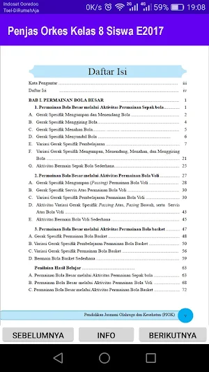 Penjas Orkes Kelas 8 Siswa E2017 Screenshot 2