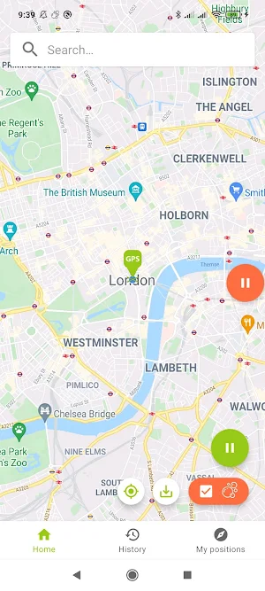 Bubble Fake GPS - Simulate GPS Position Screenshot 3
