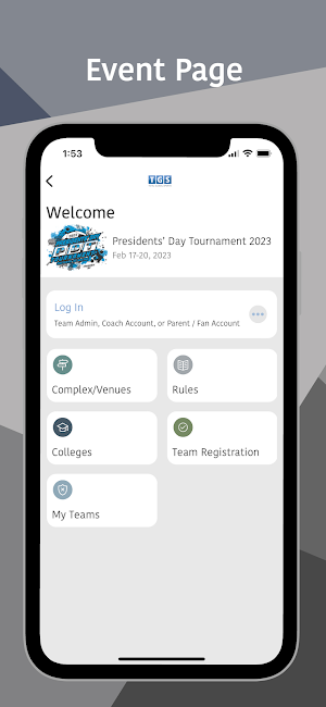 SC del sol Tournaments Screenshot 1