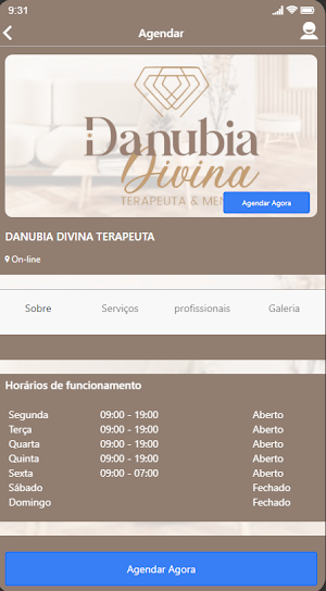 Danubia Divina | Terapeuta  Screenshot 2