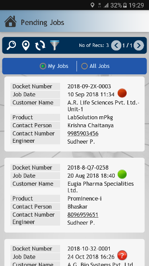 Spinco CRM Screenshot 2
