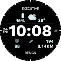 EXD040: Digital Watch Face