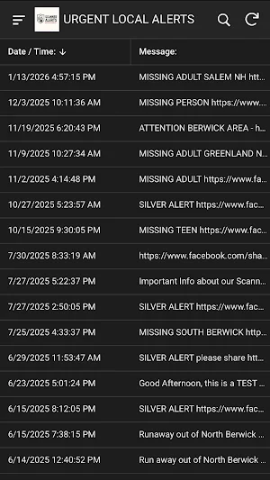 Scanner Alerts Media Screenshot 1
