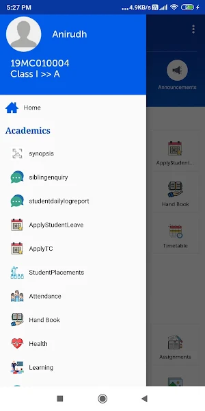 MyClassBoard Parent Portal Screenshot 3