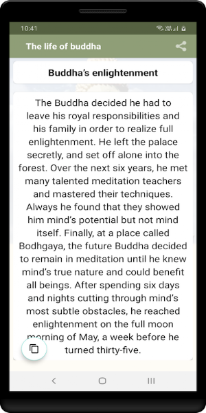 The life of buddha Screenshot 2