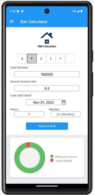 Budget Planning Calculator Screenshot 2
