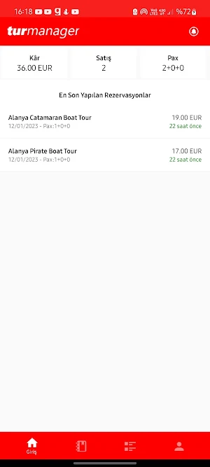 Tour Manager Screenshot 0
