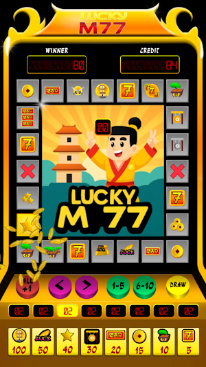 Lucky M77 Slot Screenshot 2
