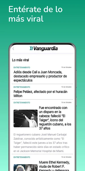 VanguardIA App Screenshot 2