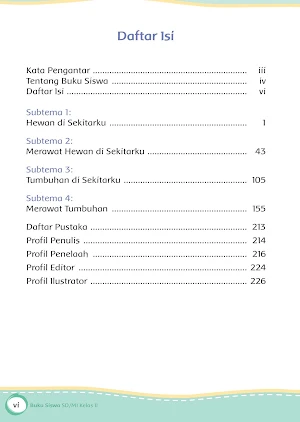 Buku Kelas 2 Tema 6 K13 Screenshot 1