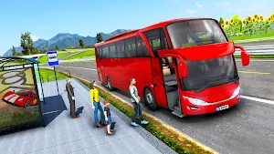 Highway Bus Simulator Bus Game Screenshot 1