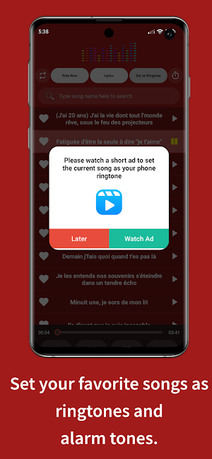 Amel Bent & Lyrics Offline Screenshot 1