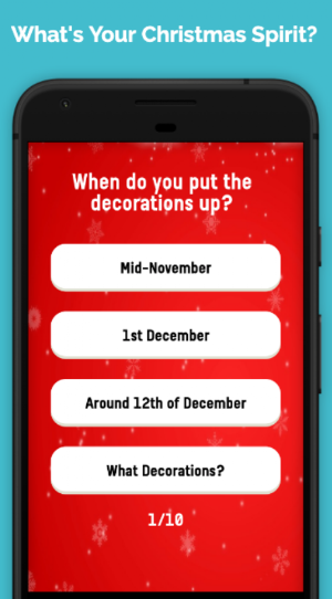 Christmas Quiz - Are You In The Christmas Spirit? Screenshot 0