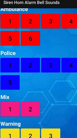 Siren Horn Alarm Bell Sounds Screenshot 3