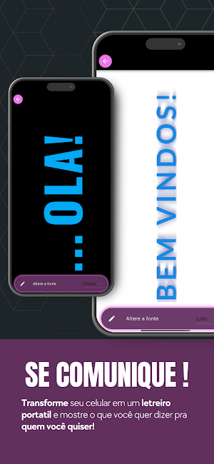 Letreiro Led Banner Screenshot 2