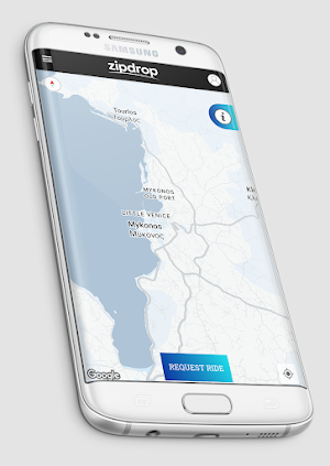 ZipDrop Mykonos Transfer App Screenshot 0