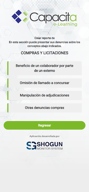 Capacita: Línea Ética Screenshot 2