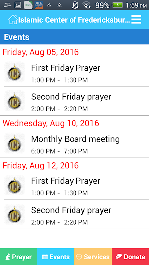 ICF Masjid Screenshot 2