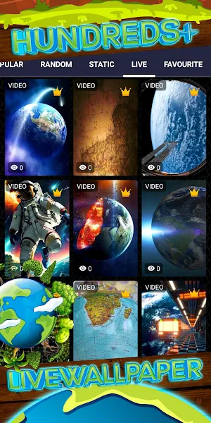 earth wallpaper Screenshot 2