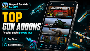Weapon & Gun Mods for MCPE Screenshot 2