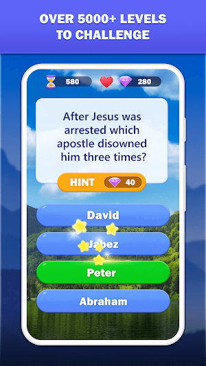 Bible Trivia Challenge Screenshot 0