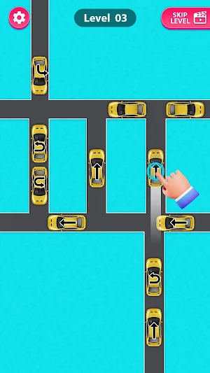 Traffic Car Escape Puzzle 3D Screenshot 1