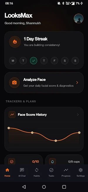 ChadMax AI: Face Rating App Screenshot 0