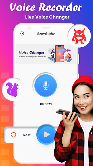 Voice Changer & Sound Effects Screenshot 3