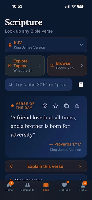 MyBibleChat: Prayer & Pastors Screenshot 2