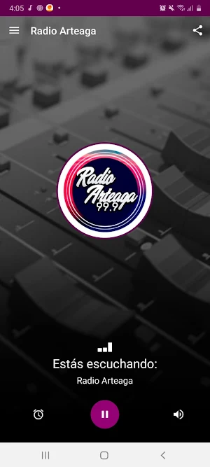 Radio Arteaga Screenshot 1