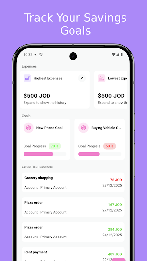 Expenzia: Expense Tracker Screenshot 1