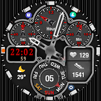 N-SPORT590 RedHybird WatchFace