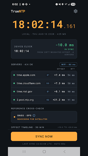TrueNTP Screenshot 0