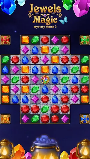 Jewels Magic: Mystery Match3 Screenshot 0