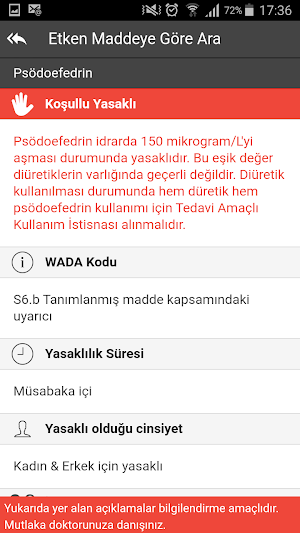 Sporcu Sağlığı Screenshot 3