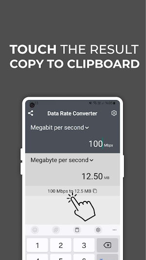 Data Rate Converter Pro Screenshot 1