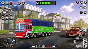 Indian Cargo Truck Drive 3D Screenshot 2
