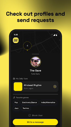 HUMS - The Human Music Map Screenshot 1