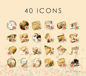 LAISSE PASSE-Gold Icon & WP Screenshot 1