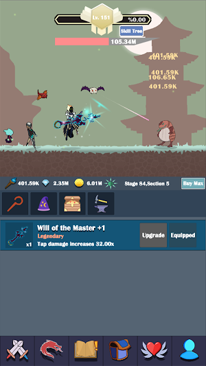 Idle Mage : Tap Clicker Game Screenshot 0