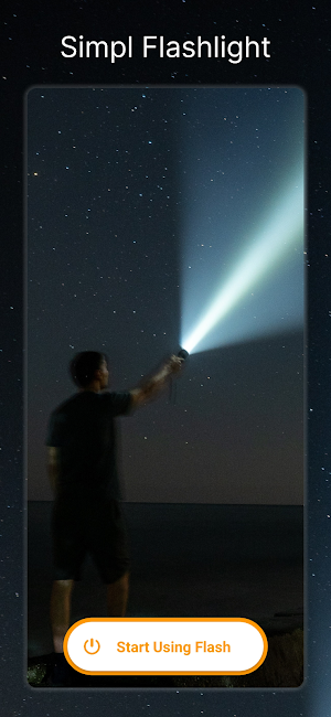 Simpl Flashlight Screenshot 0