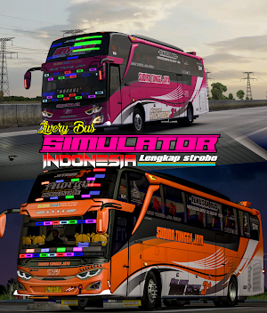 Livery Bus Simulator Indonesia Lengkap Strobo Screenshot 0