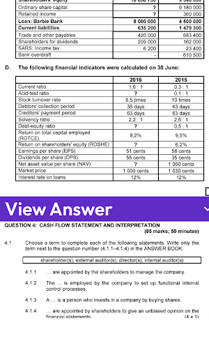 Grade 12 Accounting Screenshot 1
