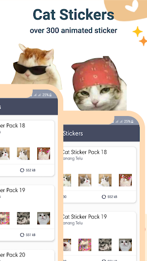WASticker - Cat Stickers Pack Screenshot 1
