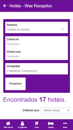 Wee Receptivo Screenshot 2